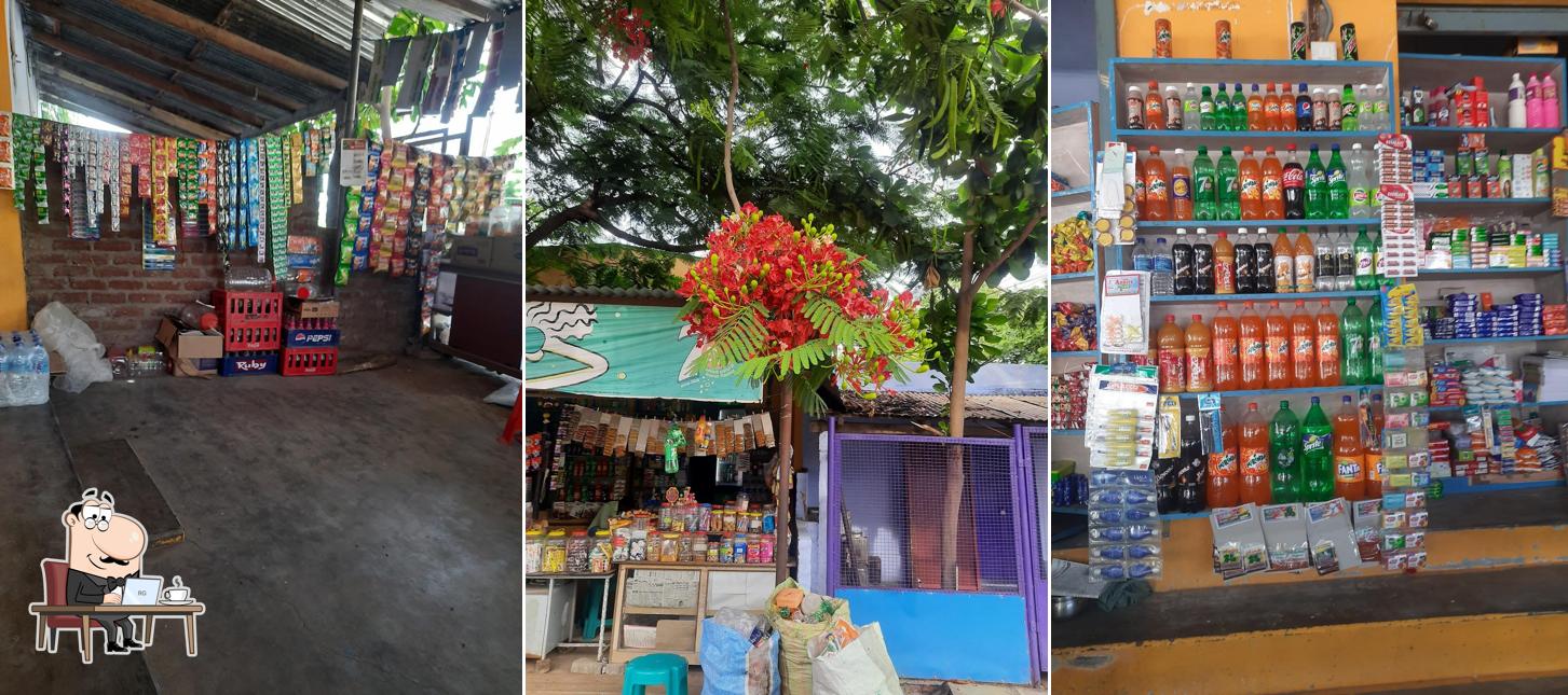The interior of Barath tea stall
