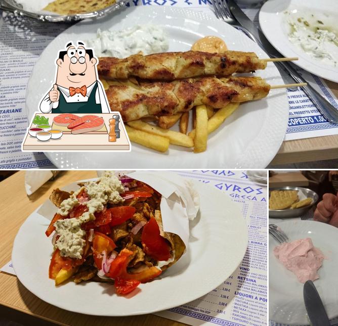 Fish and chips al Greek Gyros e More