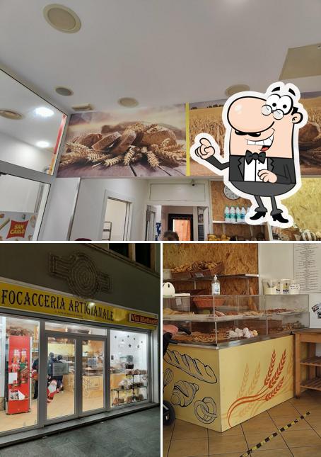 Gli interni di Il Pane di Mario & Maria