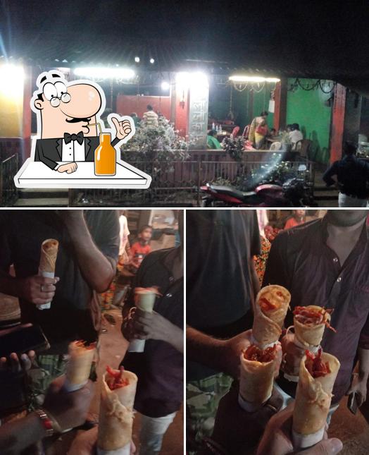 Enjoy a beverage at Lala Ji ka Dhaba
