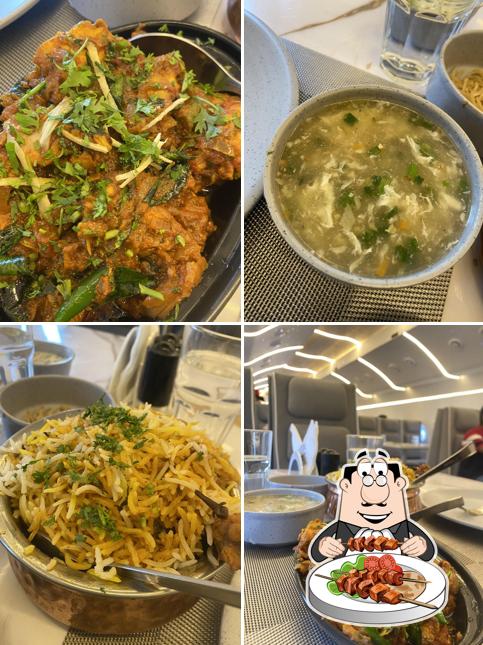 Food at Tiger Aero Restaurant