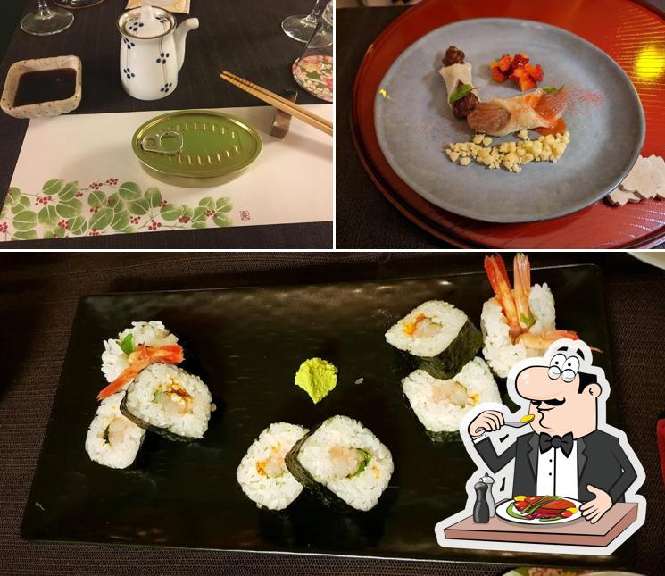 Cibo al Ristorante Giapponese Miyabi