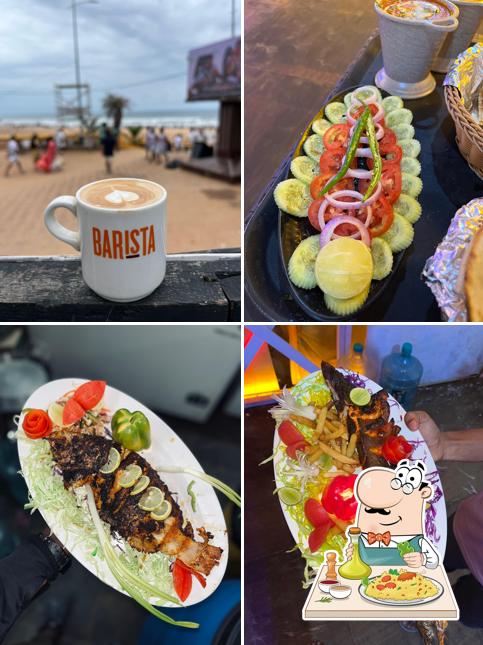 Food at Barista Cafe, Calangute