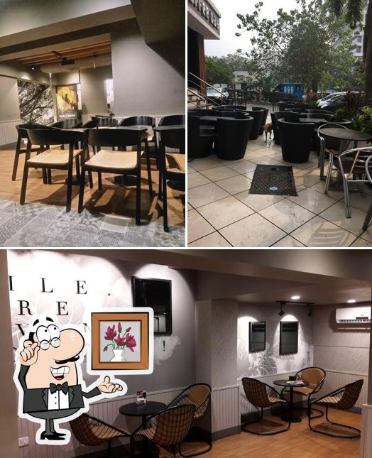 The interior of Café Coffee Day