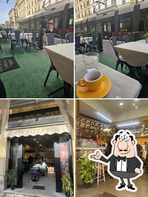 Gli interni di Pizza del Popolo