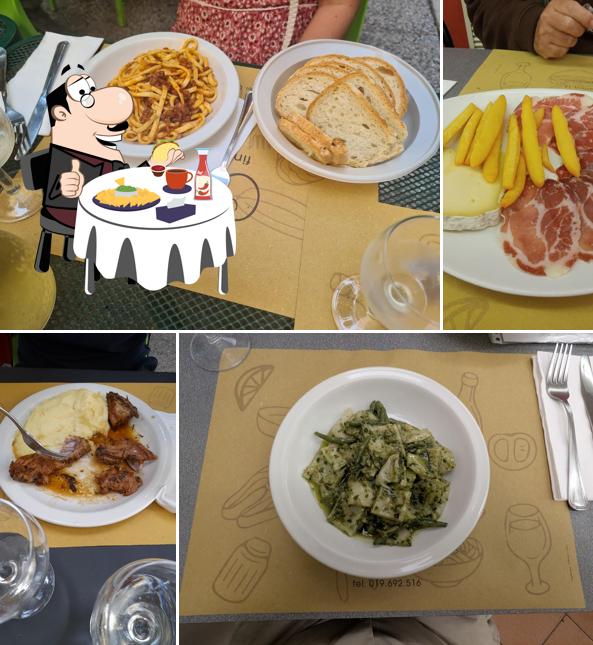 Piatto di formaggi al Ristorante Chiesa