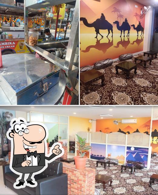 The interior of City Paradise Restaurant