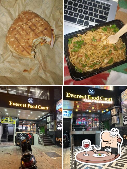 The photo of Everest Food Court’s food and exterior
