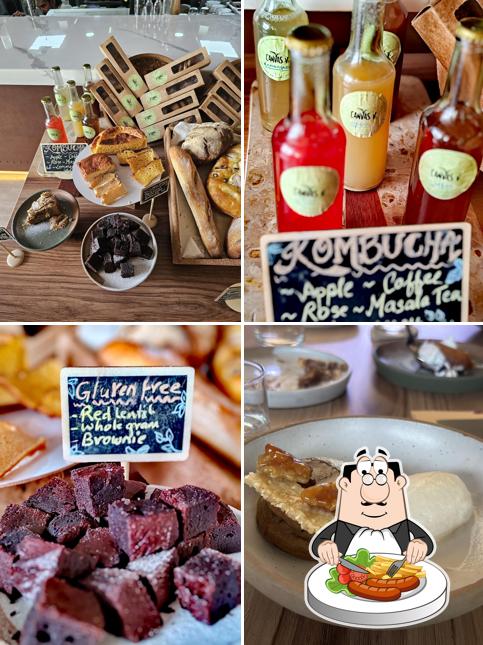 Food at Canvas V Plant Fwd Kitchen+Bar