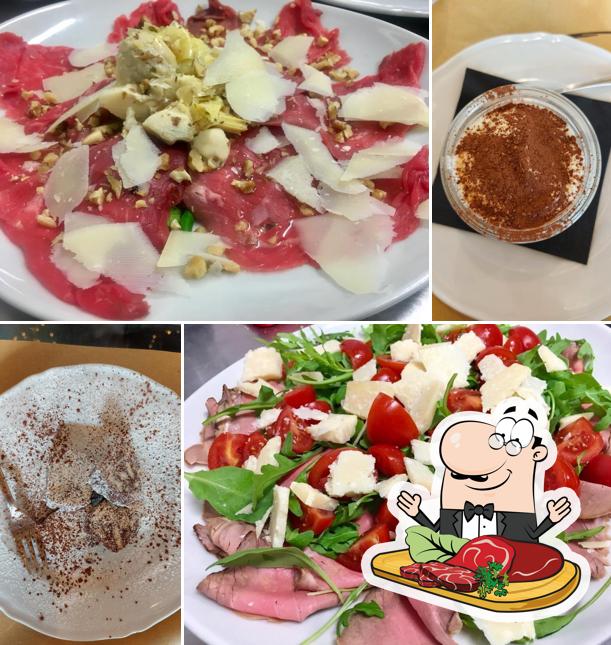 Carpaccio di manzo al Osteria De Marian