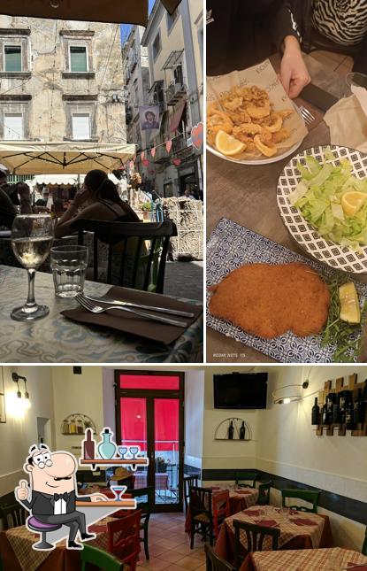 Siediti a un tavolo di Trattoria e Pizzeria Spaccanapoli