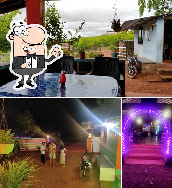 Enjoy the view outside Cafe De Malgudi