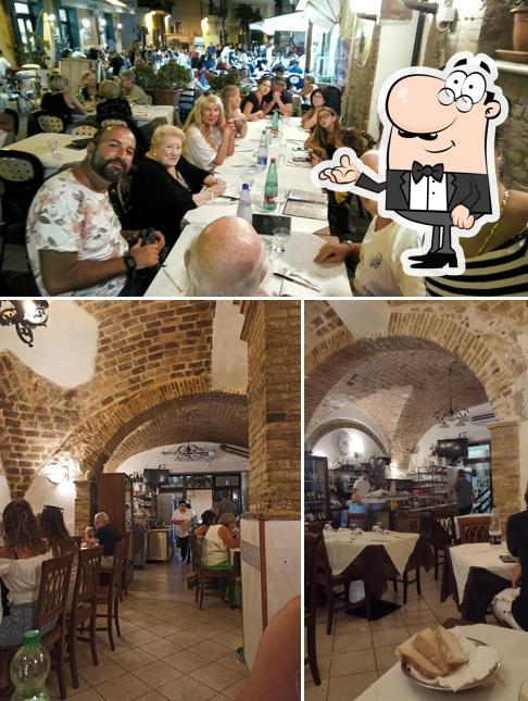 Gli interni di La Sacrestia