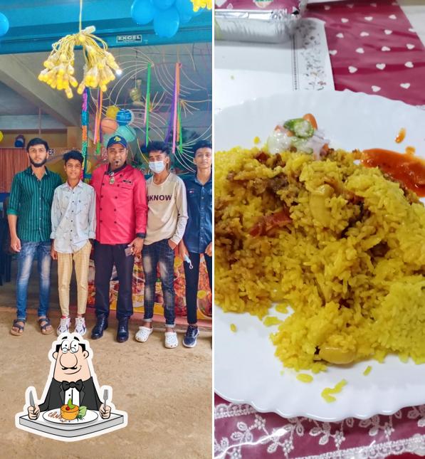 Food at Bhairava family restaurant