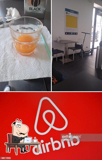 Dai un'occhiata agli interni di Black Lounge Bar