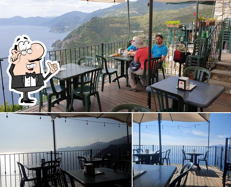 Gli interni di Bar Il Sole a 180 Gradi