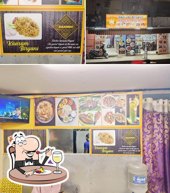 Food at Kaaram Kitchen