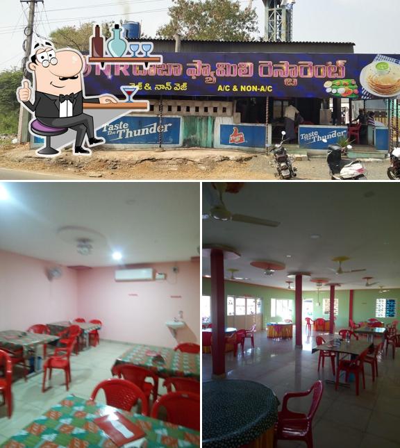 Check out the image showing interior and exterior at N.R Dabha