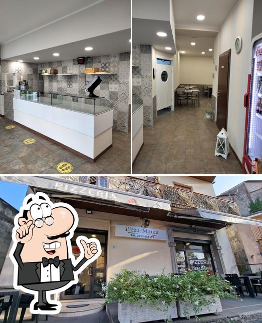 Gli interni di Pizza Mania Artena