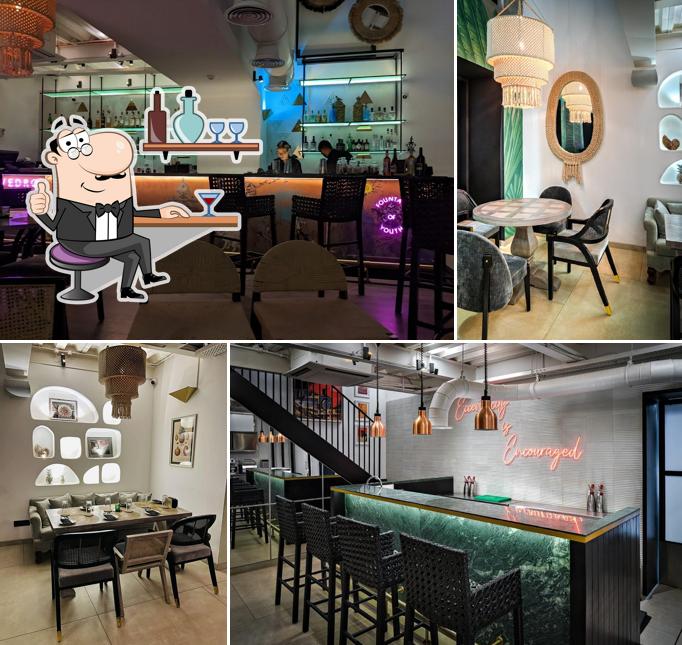 The interior of Vedro - Bar & Kitchen