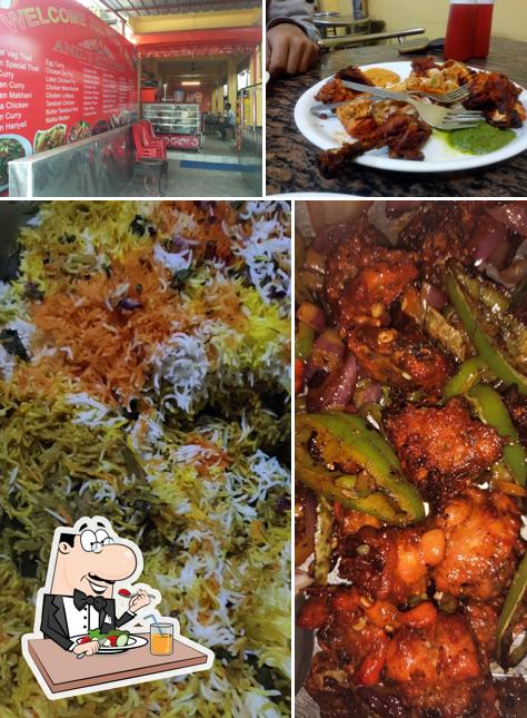 Take a look at the image depicting food and interior at Anil's Kitchen