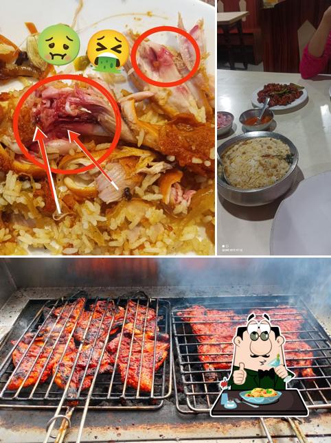 Food at KitKat Restaurant