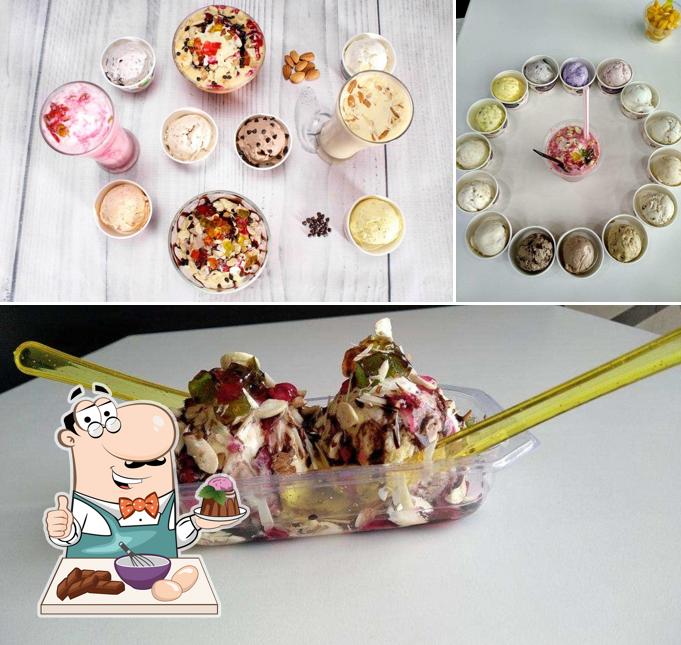 Natural Fresh Ice Cream offers a range of desserts