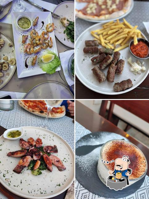 Creme brulee al Steak&Fish Biri