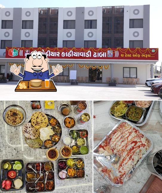 Check out the photo showing food and exterior at Shree Khodiyar Kathiyawadi Dhaba
