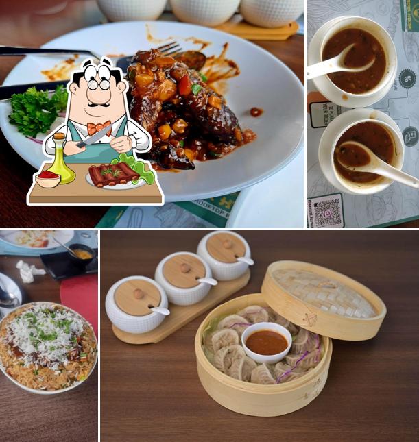 Baby back ribs at Asian House Restaurant