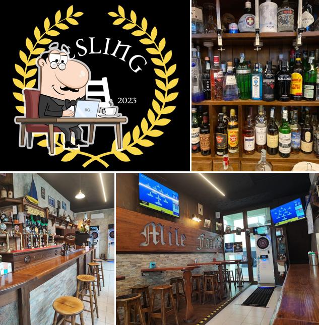 Gli interni di Aesling Irish Pub Gintoneria e Champagneria