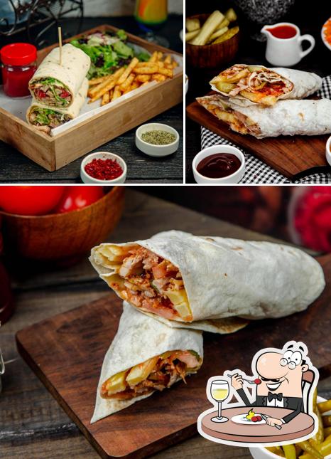 Food at Biker Boyz Food Outlet
