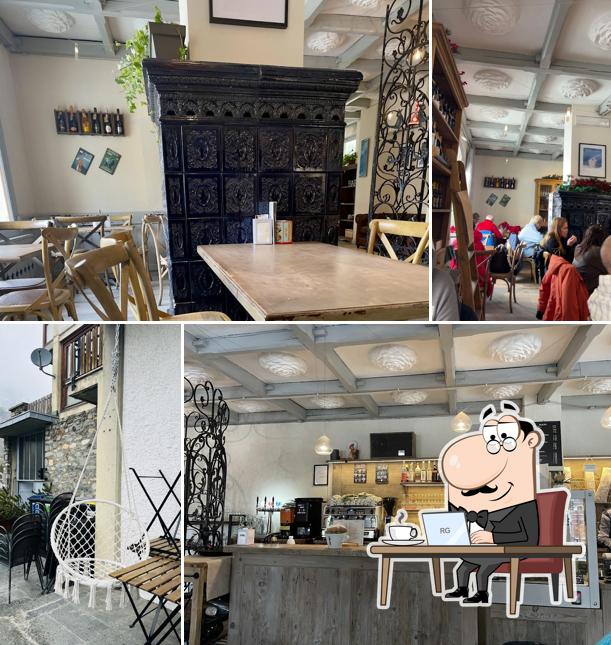 Dai un'occhiata agli interni di Birdy Bakery