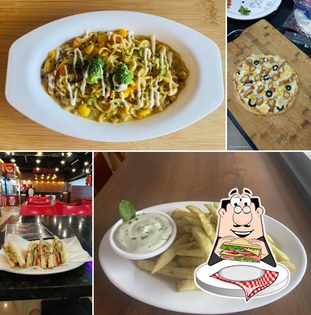 Club sandwich at Janata Food court