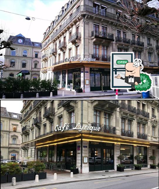 Gli esterni di Restaurant Le Lyrique