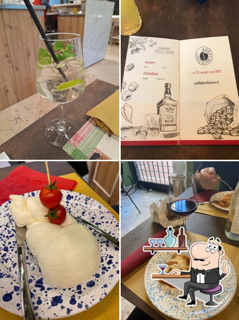 Dai un'occhiata agli interni di Leone Bistrò