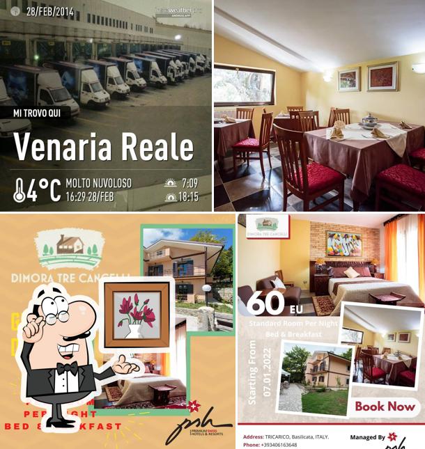 Gli interni di Ristoro Tre Cancelli Venaria Reale