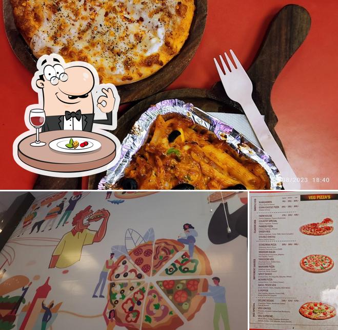 Meals at 7 cheese pizza