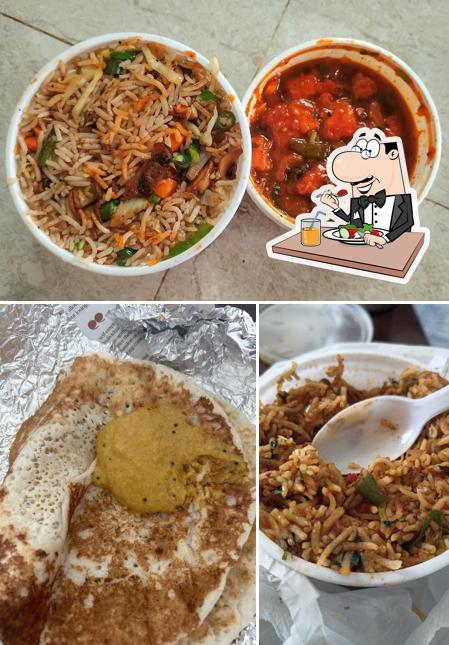 Meals at Mangadu Sri Balaji Bhavan