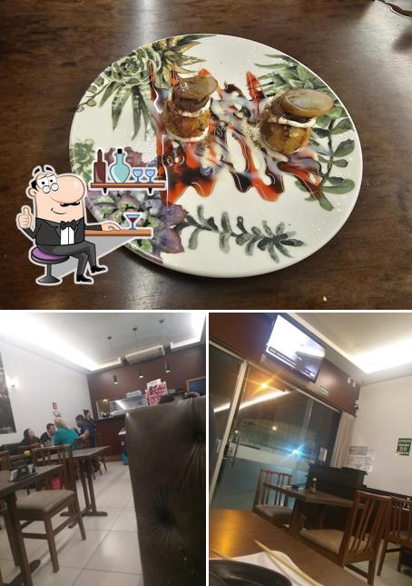 Veja imagens do interior do Issho Ni Restaurante Japonês