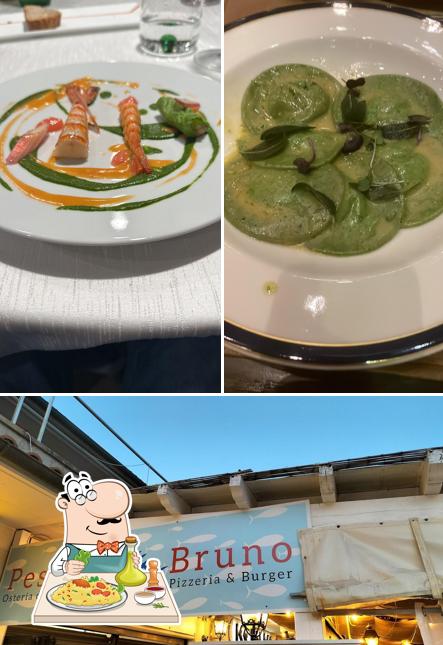 La foto di cibo e bevanda da Pesce Bruno
