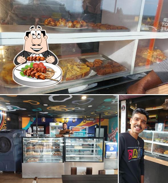 Food at Pier Spot Cafe