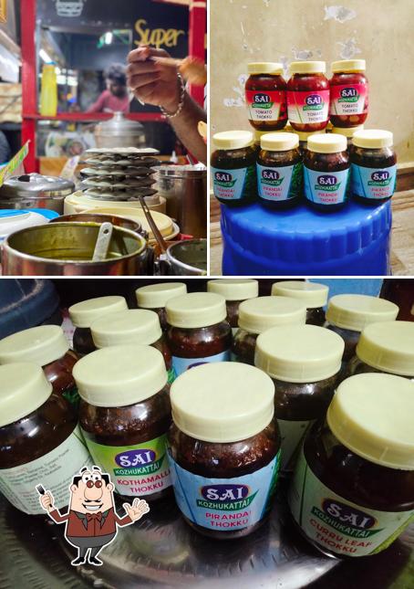 This is the picture depicting food and beverage at Sai Kozhukkattai