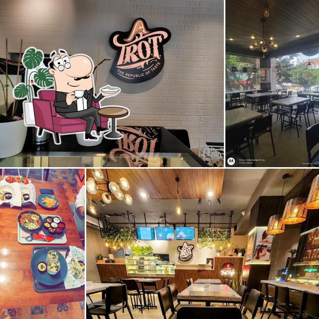 The interior of TROT - The Republic Of Taste