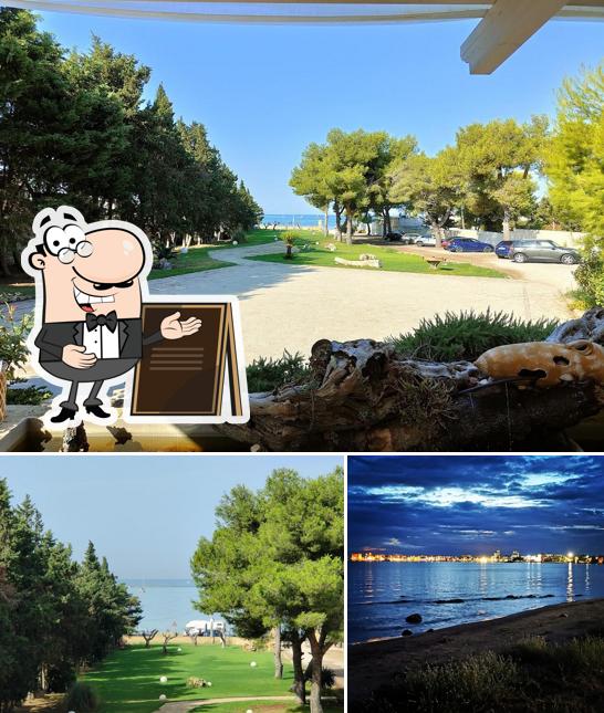 Gli esterni di Villa Marincanto e Ristorante da Eugenio