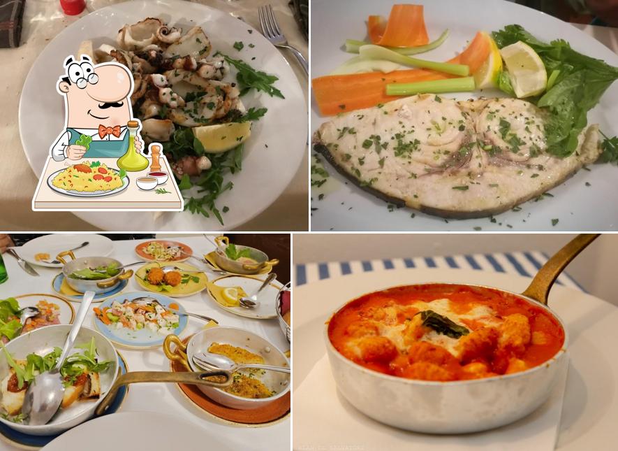 Platti al La Locanda del Porto