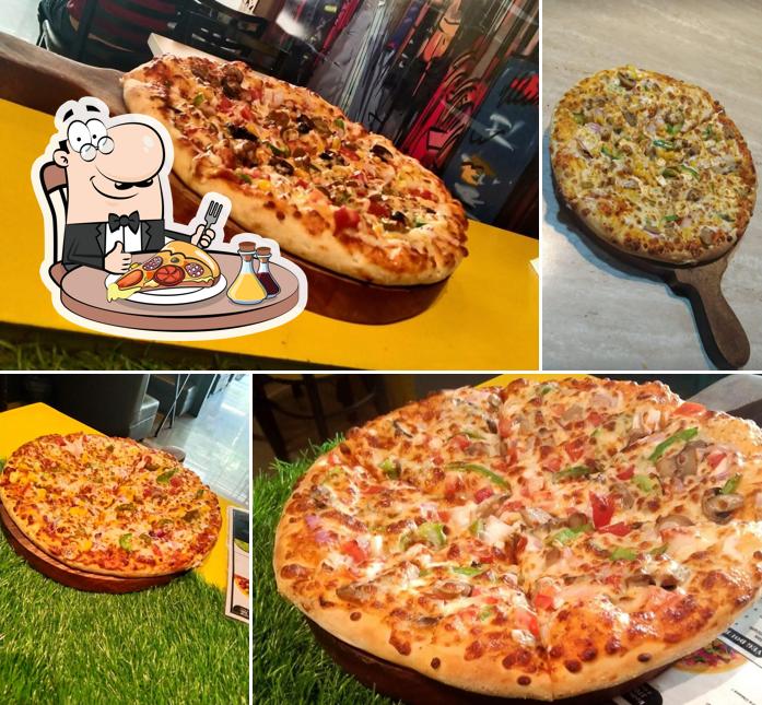 At Pizzeria Hut, you can order pizza