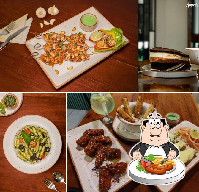 Meals at Amorei Bistro & Gelato Cafe