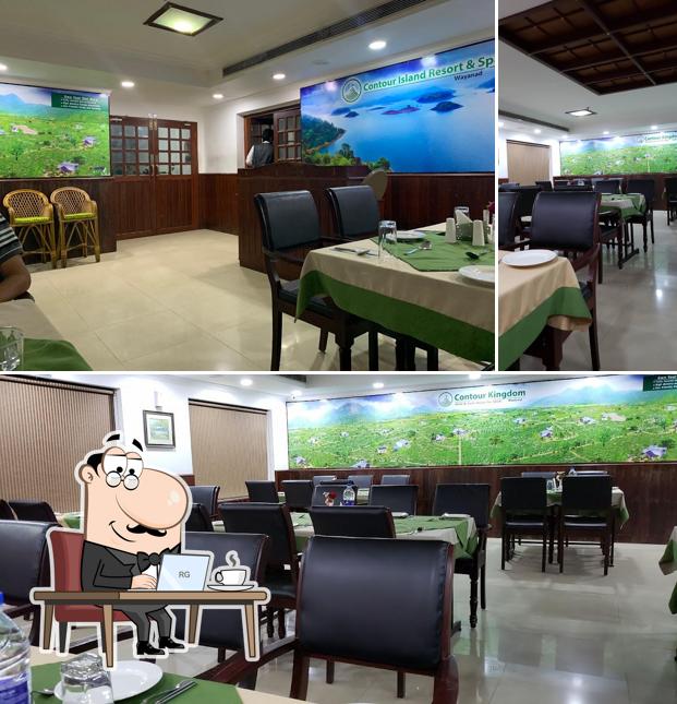 The interior of Nostalgia AC restaurant