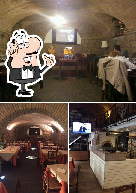 Dai un'occhiata agli interni di Osteria 41